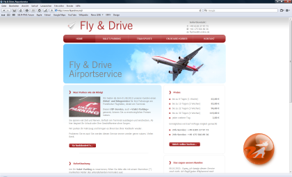 Webseiten von Fly & Drive: http://www.flyandrive.net